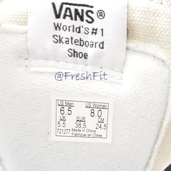 🆕Vans Sk8-Hi Reissue Americana Spotted Dots Skate Shoes 6.5 M | 8.0 W High Tops - Picture 5 of 8